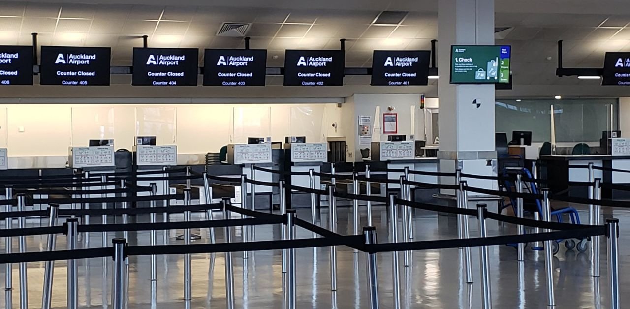 Qantas Airlines AKL Terminal