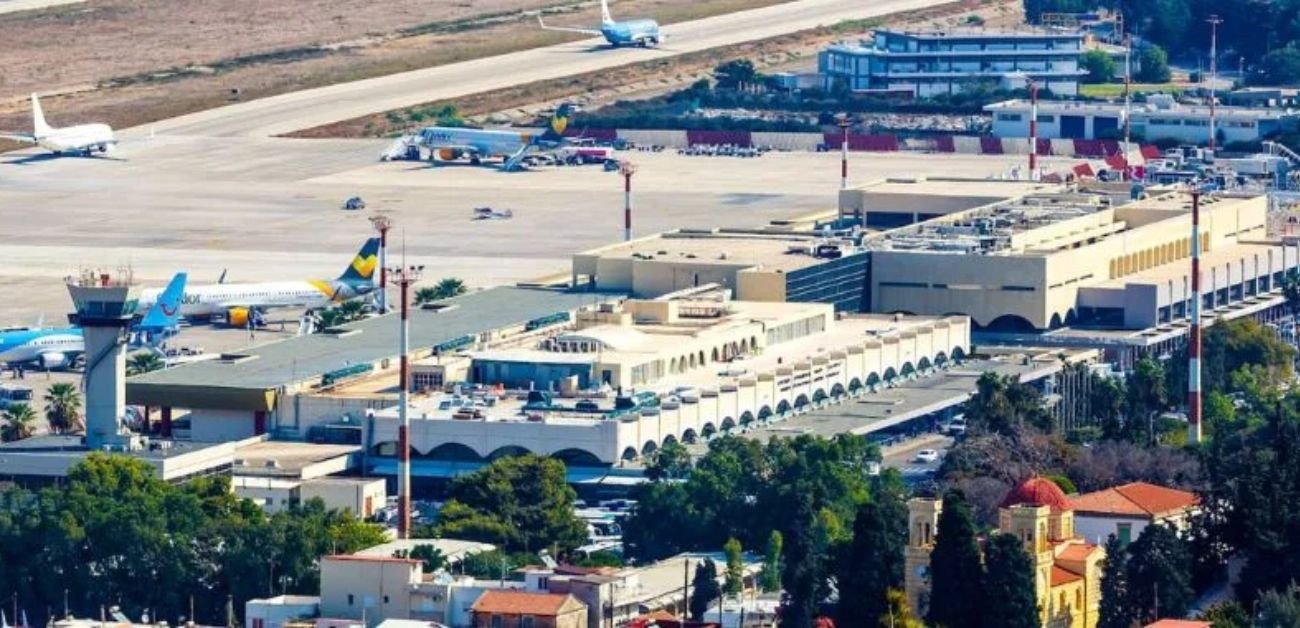 Aegean Airlines RHO Terminal