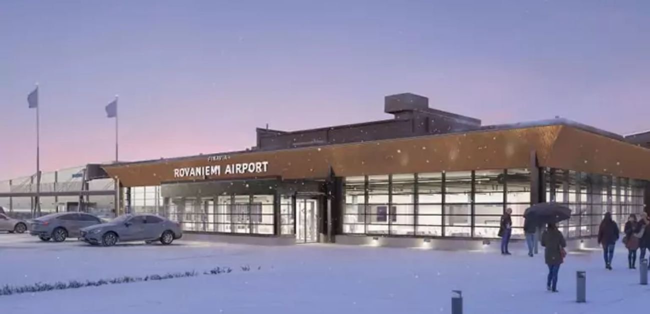 Aer Lingus Airlines RVN Terminal - Rovaniemi Airport