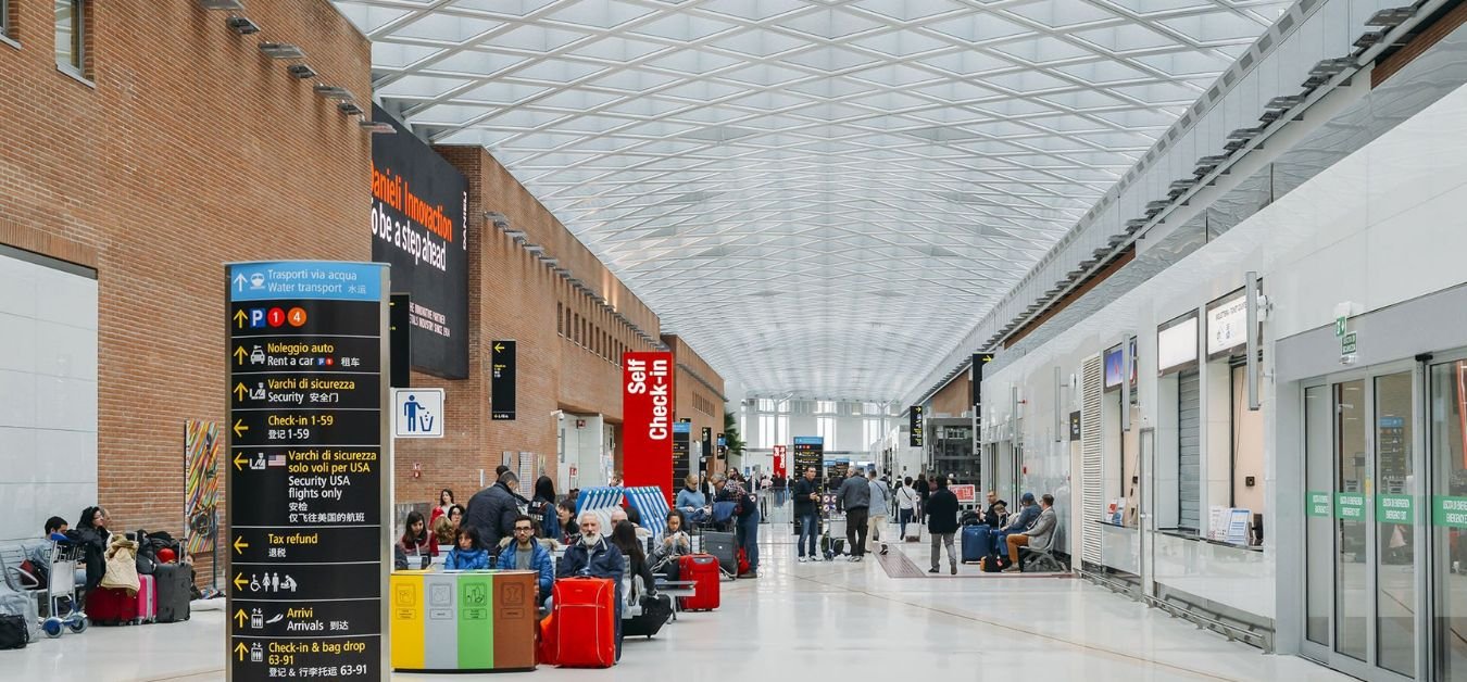 Aeroflot Airlines VCE Terminal - Venice Marco Polo Airport
