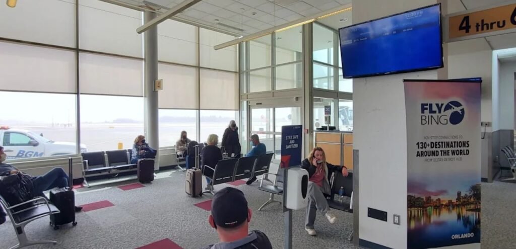 Delta Airlines BGM Terminal