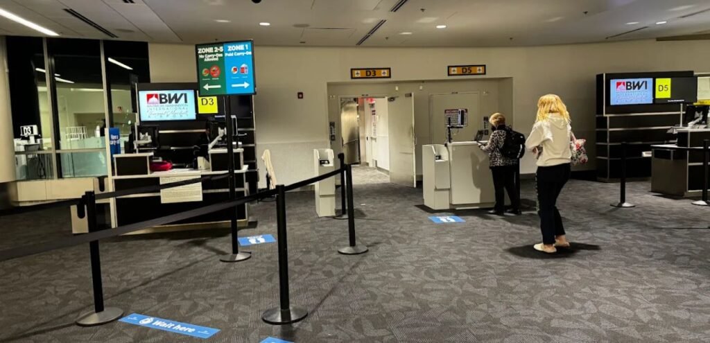 Delta Airlines BWI Terminal