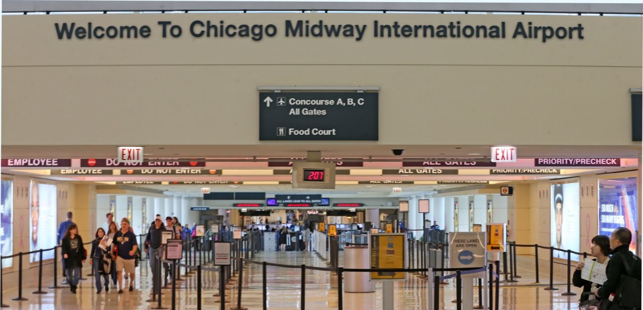 Delta Airlines Chicago Midway International Airport