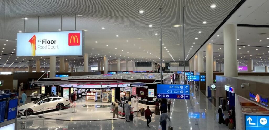 Delta Airlines DWC Terminal
